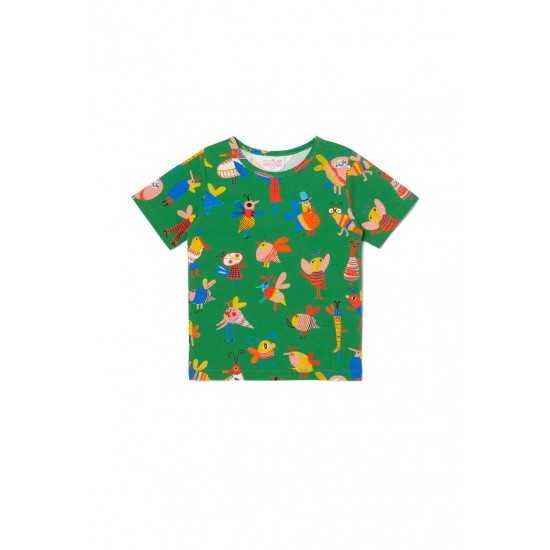 Bug Snap Short Sleeve Tee