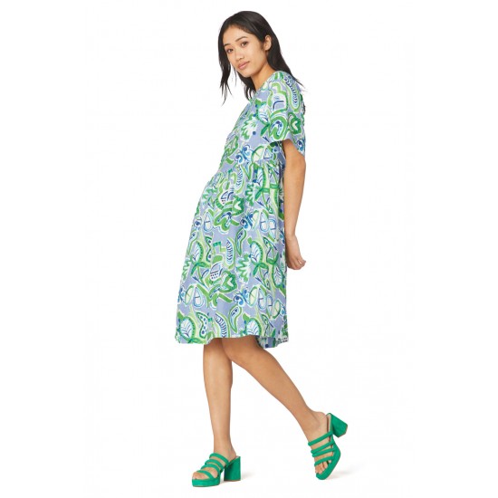 Super Paisley Smock Dress