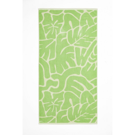 Monstera Bath Towel