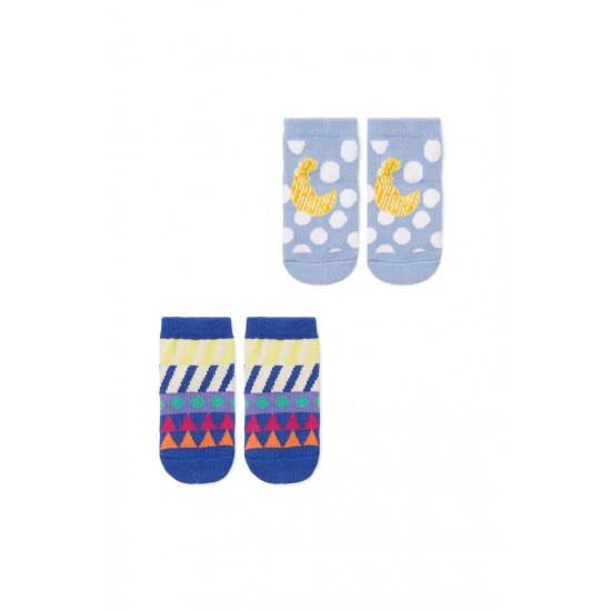 Croissant Baby Socks 2pk