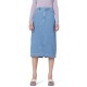 Lila Denim Skirt