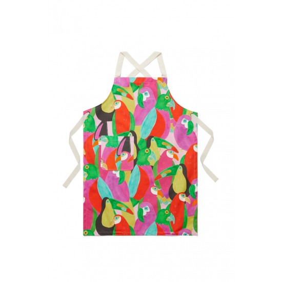 Parrot Party Apron