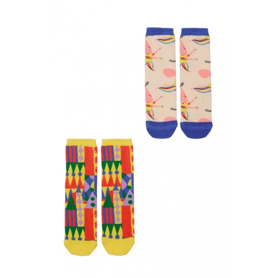 Trapeze Kids 2Pr Sock Pk