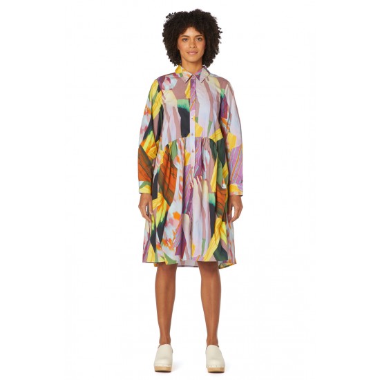 Moon Flower Smock Dress