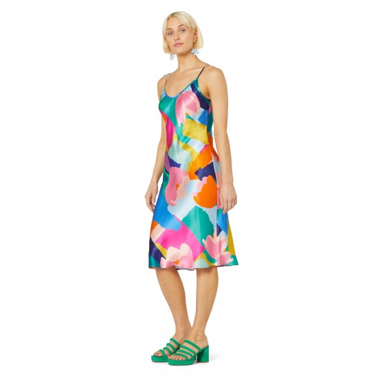 Tulip Tangle Slip Dress