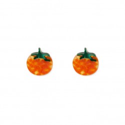 Tomato Stud Earrings