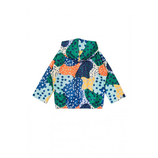 Polka Patchwork Raincoat