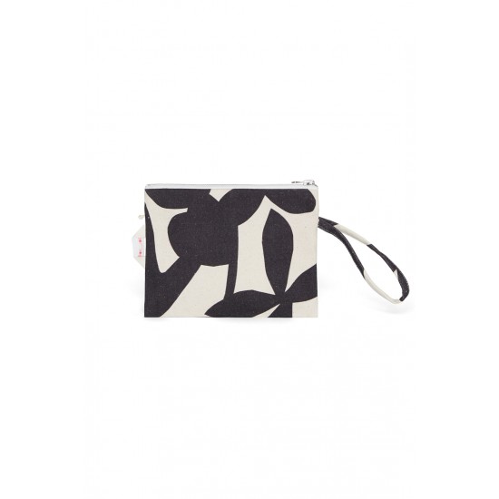 Field Blur Canvas Clutch