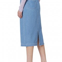 Lila Denim Skirt