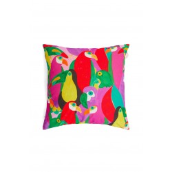 Parrot Party Cushion