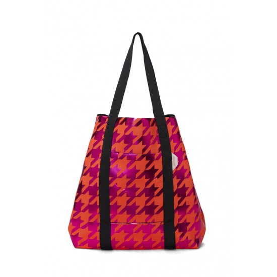 Houndstooth Neo Tote