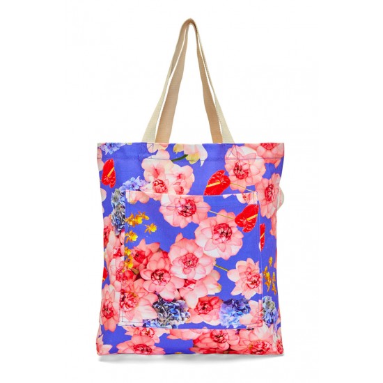 Lotus Canvas Tote