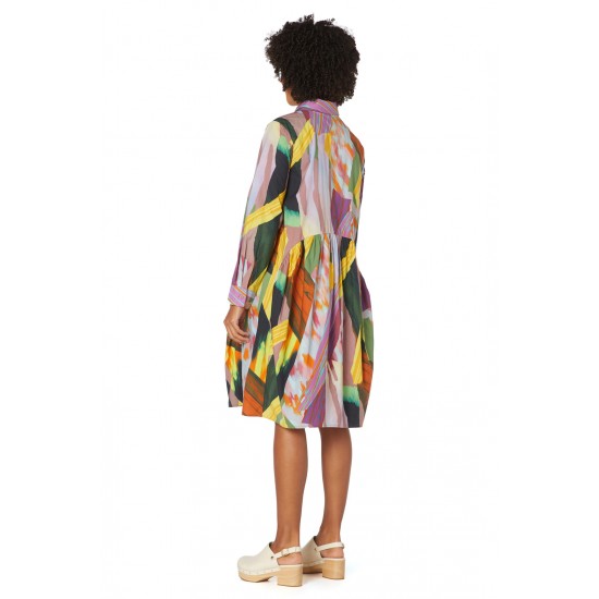 Moon Flower Smock Dress