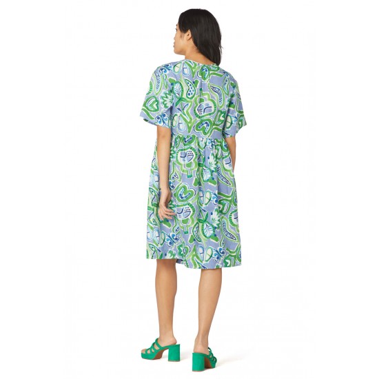 Super Paisley Smock Dress