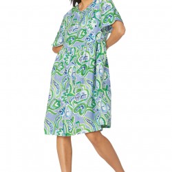 Super Paisley Smock Dress