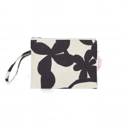 Field Blur Canvas Clutch