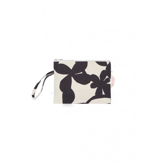 Field Blur Canvas Clutch