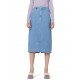 Lila Denim Skirt