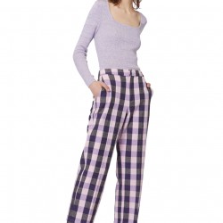 Roberta Check Pant