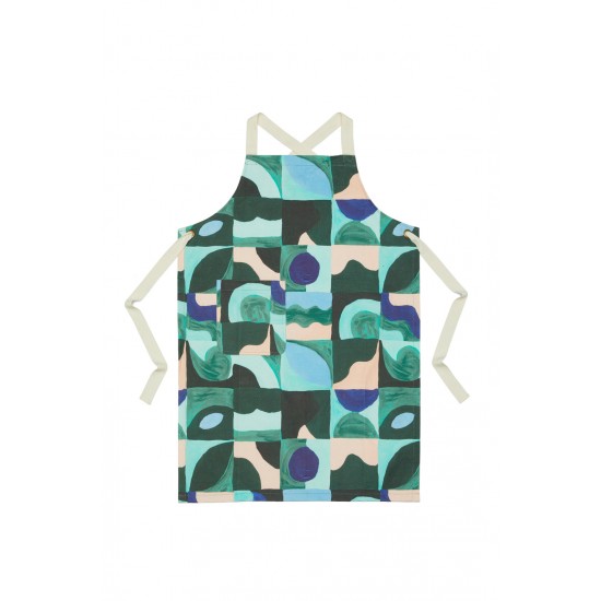 Painted Blocks Apron