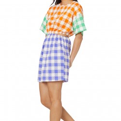 Gingham Glow Tee Dress