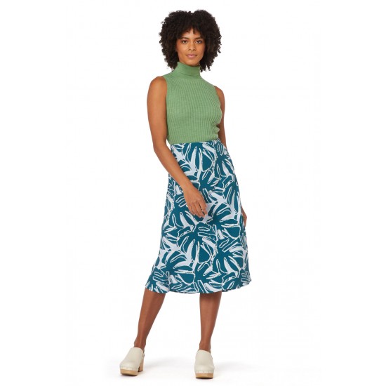 New Leaf Slip Skirt