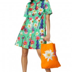 Dragonfruit Shirt Dress