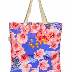 Lotus Canvas Tote