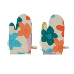 Pop Oven Mitt Set